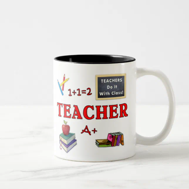 Teacher Gift Mug Teachers Do It With Class | Zazzle