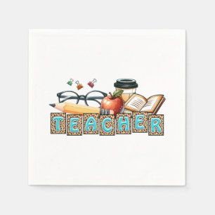 Teacher Gift Pencil Teacher Napkins