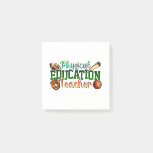 Teacher Gift   Physical Education Teacher Post-it Notes