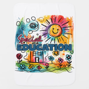 Teacher Gift Special Education Baby Blanket