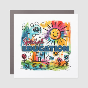Teacher Gift Special Education Car Magnet