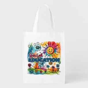 Teacher Gift Special Education Grocery Bag