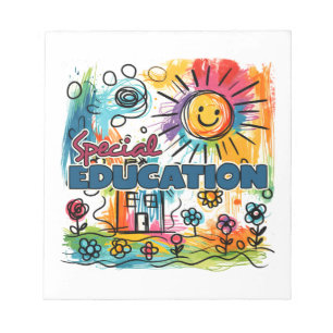 Teacher Gift Special Education Notepad