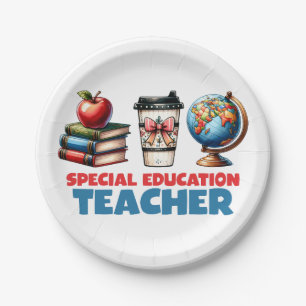 Teacher Gift Special Education Teacher Paper Plates
