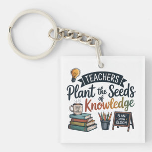 Teacher Gift Sublimation Design, Back to School  Keychain