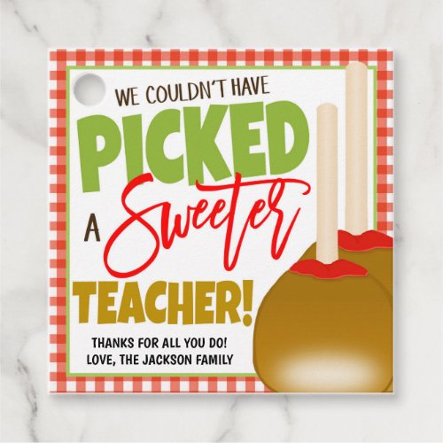 Teacher Gift Tag
