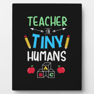 Teacher Gift Teacher Tiny Humans Plaque