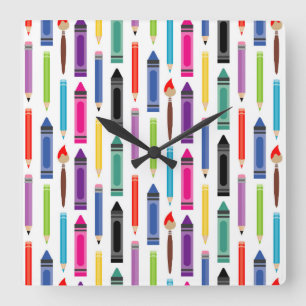 Teacher Gift Teachers Inspire You Square Wall Clock