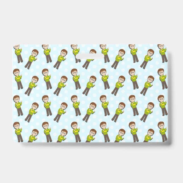 Teacher Gift | The Good Teacher Explains Badge (Front)