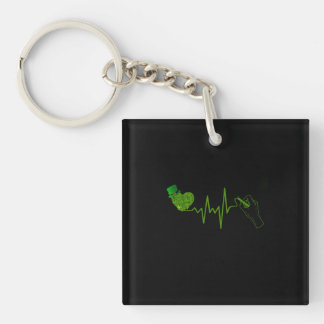 Teacher Gift |The Teacher Writes Chalk Keychain