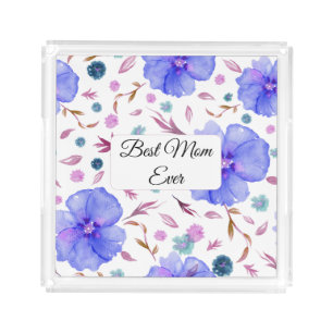 Teacher Gift – Thoughtful Floral Vanity Tray