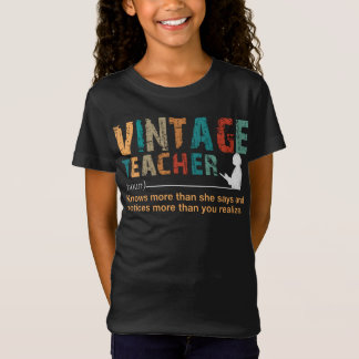 Teacher Gift | Vintage Teacher T-Shirt