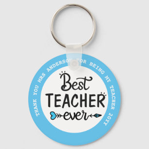 Teacher Gifts Classroom School Quotes from Kids Keychain