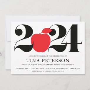 Teacher Graduation Party Invitation