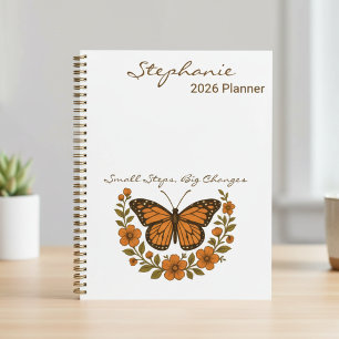 Teacher Graduation Wildflower Butterfly Gift Planner