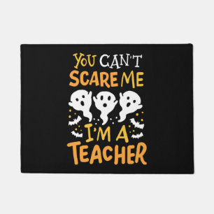 Teacher Halloween  Doormat