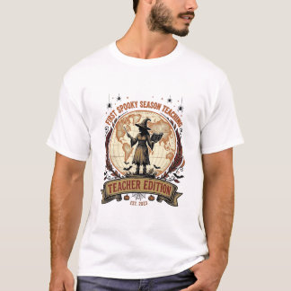 Teacher Halloween Shirt for First Spooky Season Te