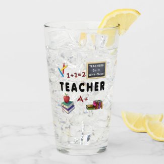 Teachers Have Class Personalized Glass
