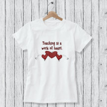 Teacher Heart Appreciation T-Shirt