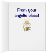 Teacher Holiday Angel from Class Large (Inside (Right))