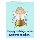 Teacher Holiday Angel from Class Large (Front)