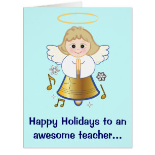 Teacher Holiday Angel from Class Large