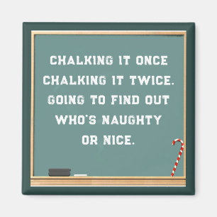 Teacher Holiday Gift Magnet