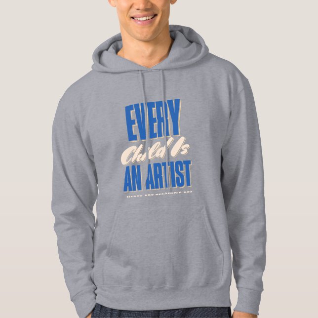Teacher Hoodie.  Art Teacher Hoodie.  Hoodie (Front)