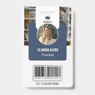 Teacher ID Card   Navy Collage School ID Card Badge