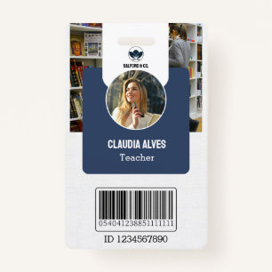 Teacher ID Card   Navy Collage School ID Card Badge