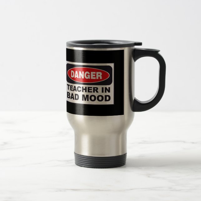 Teacher In Bad Mood Mug (Right)