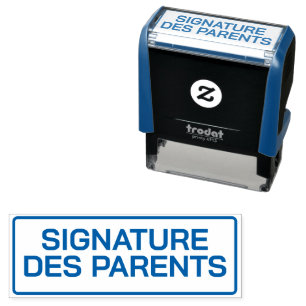 Teacher Ink Stamp Parent Signature