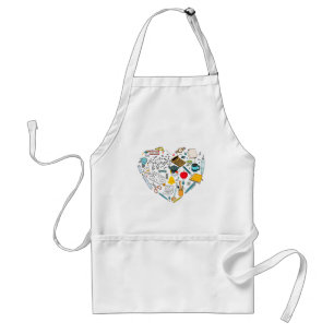 Teacher Instructor Professor Tool Heart Adult Apron