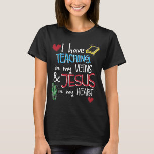 Teacher Jesus Christian Shirt End of Year Gift