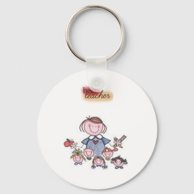 Teacher Keychain (Front)