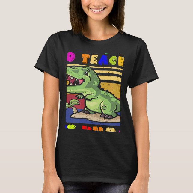 Teacher Kids Itu2019s a Good Day to Teach Tiny Hum T-Shirt (Front)