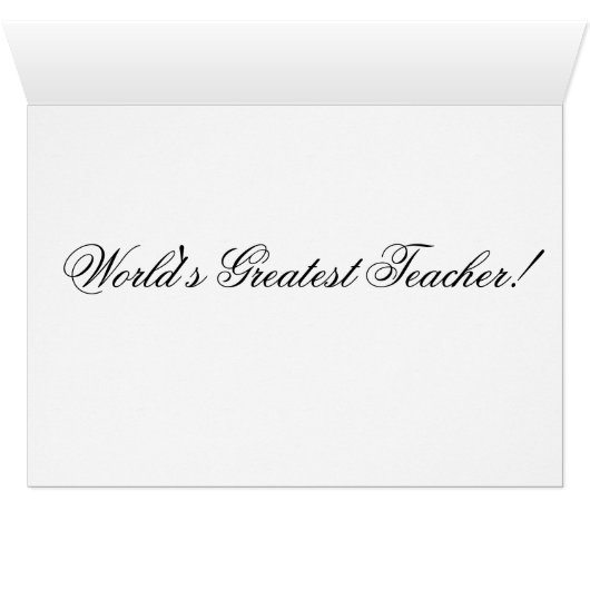 Teacher Knows Best (Inside Horizontal (Bottom))