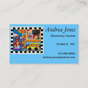 Teacher Knows Best Business Card