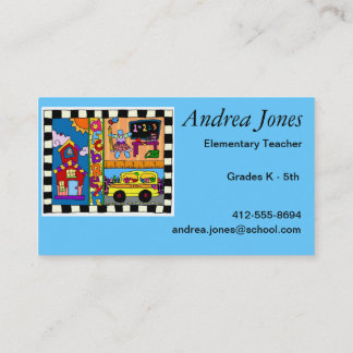 Teacher Knows Best Business Card