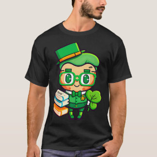 Teacher Leprechaun St Patricks Day Teacher T Shirt