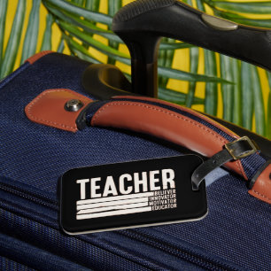 Teacher Life Back to School  Luggage Tag