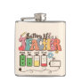 Teacher Life Battery Flask