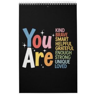 Teacher Life Be Kind Teaching School Students Calendar