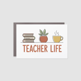 Teacher Life Car Magnet