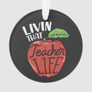 Teacher Life Head of School Principal Ornament