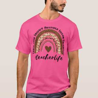 Teacher Life Rainbow 20 T-Shirt