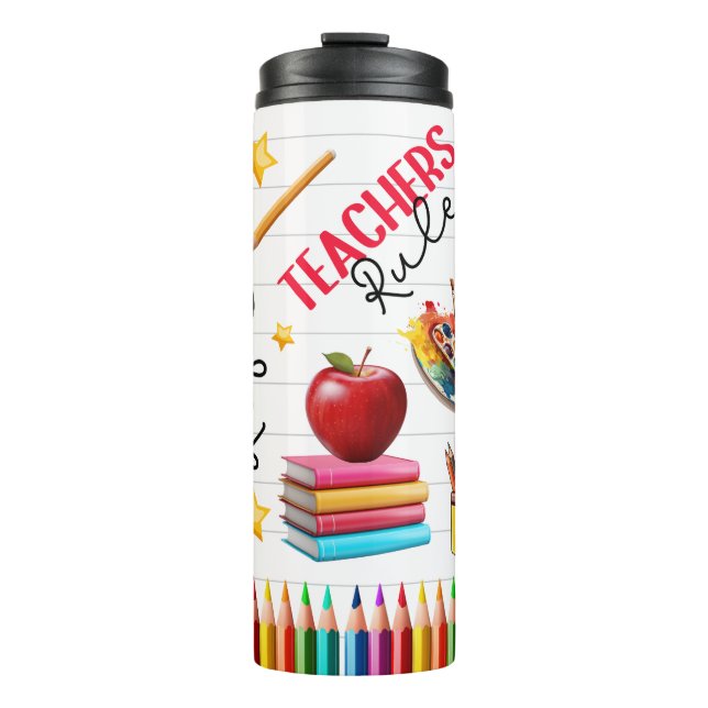 Teacher Life Thermal Tumbler (Front)