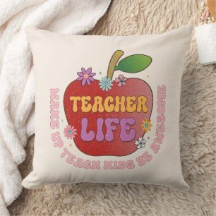 Teacher Life Throw Pillow