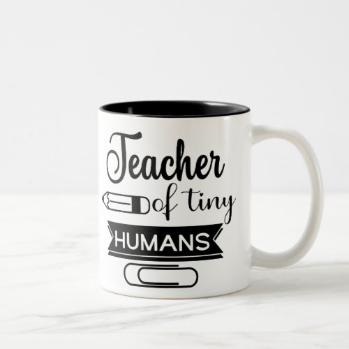 Teacher Life Two_Tone Coffee Mug