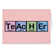 Teacher made of Elements (Front Horizontal)
